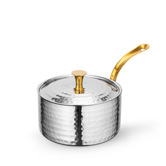 Мини-кастрюля сервировочная с ручкой и крышкой wl‑554150/s Wilmax (photo 1)