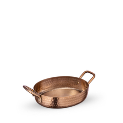 Мини-сковородка сервировочная овальная с ручками wl‑554205/s Wilmax (photo 1)