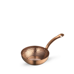 Мини-сковородка сервировочная глубокая круглая с ручкой wl‑554236/s Wilmax (photo 1)