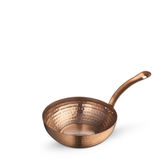 Мини-сковородка сервировочная глубокая круглая с ручкой wl‑554237/s Wilmax (photo 1)