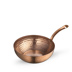 Мини-сковородка сервировочная глубокая круглая с ручкой wl‑554239/s Wilmax (photo 1)