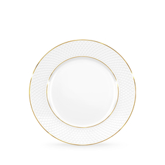 тарелка обеденная с золотыми линиями 28 см wl‑880.102.106/a Wilmax (photo 1)