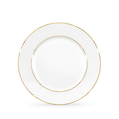 Блюдо круглое с золотыми линиями 30,5 см wl‑880.102.107/a Wilmax (photo 1)