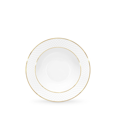 тарелка глубокая с золотыми линиями 22,5 см wl‑880.102.303/a Wilmax (photo 1)