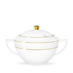 супница с золотыми линиями 2800 мл wl‑880.102.511/a Wilmax (photo 1)