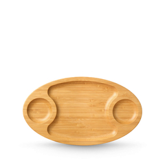 Блюдо 3-х секционное овальное 35,5x20,5 см wl‑771039/a Wilmax (photo 1)