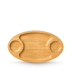 Блюдо 3-х секционное овальное 45,5x25 см wl‑771041/a Wilmax (photo 1)