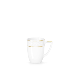 Кружка с золотыми линиями 320 мл wl‑880.102.431/a Wilmax (photo 1)