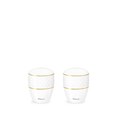 Набор для специй: солонка и перечница с золотыми линиями wl‑880.102.555/sp Wilmax (photo 1)