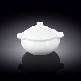 Baking Pot in Colour Box WL‑997016/1C, Colour: White, Millilitres: 550