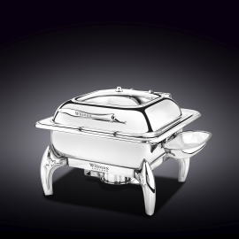 Glass Lid Square Chafing Dish with Stand WL‑559912/AB