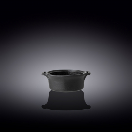 Dish WL‑661147/A, Colour: Black, Centimetres: 10.5 x 3.7