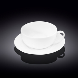 чашка чайная и блюдце 330 мл wl‑993234/ab Wilmax (photo 1)