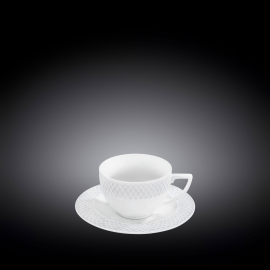 Набор из 6-ти кофейных чашек с блюдцами 90 мл WL‑880107‑JV/6C