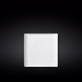 Square Plate WL‑661504/A, Colour: White Matt, Centimetres: 13 x 13