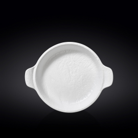 Round Baking Dish WL‑661543/A, Colour: White Matt, Centimetres: 28 x 22.5, Millilitres: 800