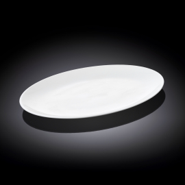 Oval Platter WL‑992021/A, Colour: White, Centimetres: 25.5