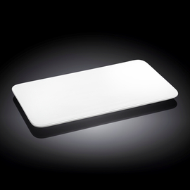 Flat Platter WL‑992636/A, Colour: White, Centimetres: 30 x 19