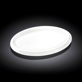 Oval Platter WL‑992638/A, Colour: White, Centimetres: 21