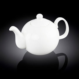 Tea Pot in Colour Box WL‑994016/1C, Colour: White, Millilitres: 1100