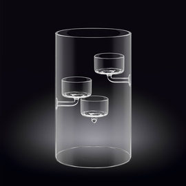 Candle Holder for 3 Tealights WL‑888906/A, Centimeters: 20