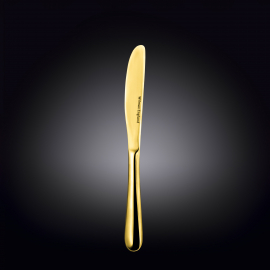 Нож столовый 22 см на блистере WL‑999148/1B, Цвет: Золотой