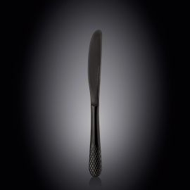 Dessert Knife on Blister Pack WL‑999258/1B, Colour: Black Onyx