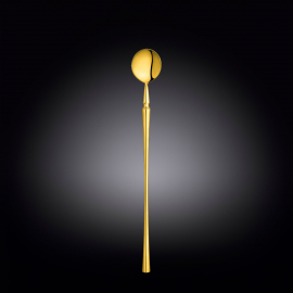 Ложка коктейльная 20,5 см на блистере WL‑999524/1B, Цвет: Золотой