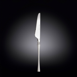 Dessert Knife on Blister Pack WL‑999551/1B, Color: Silver Matt