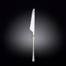 Steak Knife on Blister Pack WL‑999555/1B, Colour: Silver Matt