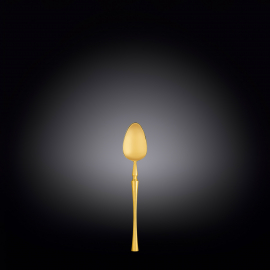 Ложка кофейная 11,5 см на блистере WL‑999565/1B, Цвет: Золотой матовый
