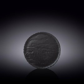 Round Plate WL‑661122/A, Color: Black, Centimeters: 15.5