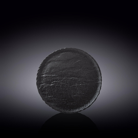 Round Plate WL‑661123/A, Color: Black, Centimeters: 18
