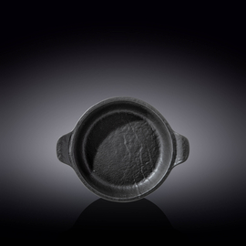 Round Baking Dish WL‑661142/A, Colour: Black, Centimetres: 21.5 x 17.5, Millilitres: 400