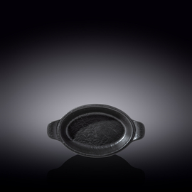 Oval Baking Dish WL‑661144/A, Colour: Black, Centimetres: 20.5 x 11.5, Millilitres: 200