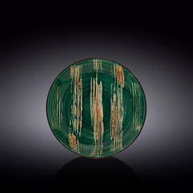 Round Plate WL‑668512/A, Color: Green, Centimeters: 20.5