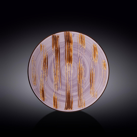Round Plate WL‑668714/A, Colour: Lavender, Centimetres: 25.5