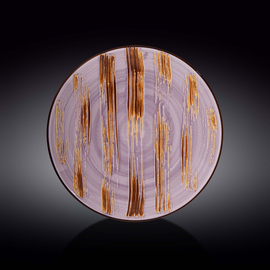 Round Plate WL‑668716/A, Colour: Lavender, Centimetres: 28