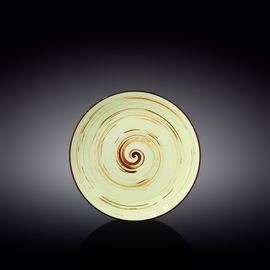 Round Plate WL‑669111/A, Colour: Pistachio, Centimetres: 18