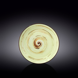 Round Plate WL‑669112/A, Colour: Pistachio, Centimetres: 20.5