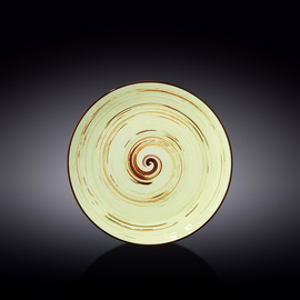 Round Plate WL‑669113/A, Colour: Pistachio, Centimetres: 23