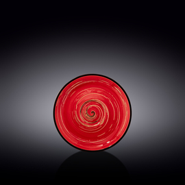 Saucer WL‑669235/B, Colour: Red, Centimetres: 14