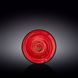 Saucer WL‑669236/B, Colour: Red, Centimetres: 15