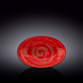 Салатник овальный 25x16,5x6 см WL‑669240/A, Цвет: Красный, Размер: 25 x 16.5 x 6
