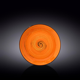 Round Plate WL‑669312/A, Color: Orange, Centimeters: 20.5
