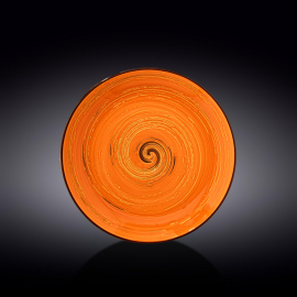 Round Plate WL‑669314/A, Colour: Orange, Centimetres: 25.5