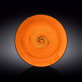 Round Plate WL‑669316/A, Color: Orange, Centimeters: 28