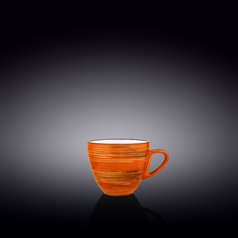 Cup WL‑669334/A, Colour: Orange, Millilitres: 110