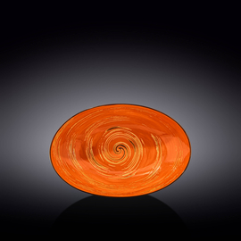 Oval Bowl WL‑669340/A, Color: Orange, Centimeters: 25 x 16.5 x 6