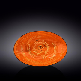 Oval Bowl WL‑669341/A, Colour: Orange, Centimetres: 30 x 19.5 x 7